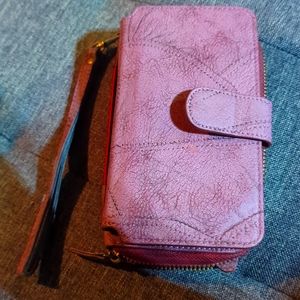 Wristlet. Suede. Pretty. Functional. Organizer.